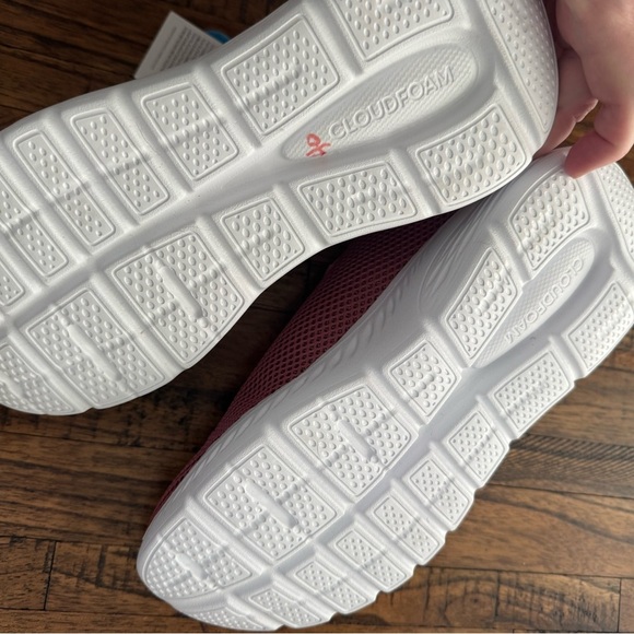 ADIDAS TRAINERS Runnjng walking Sneakers Shoes CLOUDFOAM COMFY size 7.5 workout - Picture 5 of 8